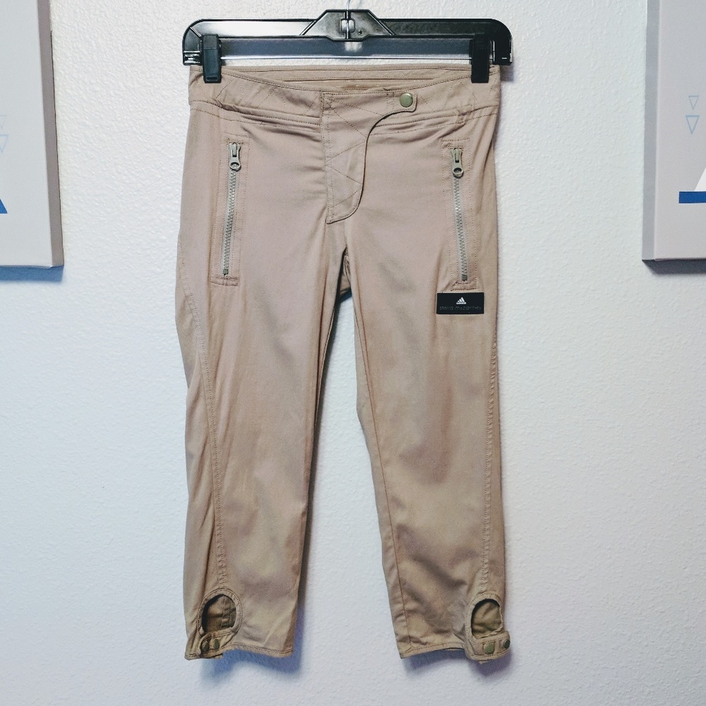 Adidas by Stella McCartney Khaki Capri Pants
